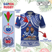 Custom Photo Samoa Rugby Polo Shirt 685 Proud Toa Samoa, Manu Samoa And Manu Samoa 7s Logo CTM14