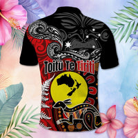 Aotearoa and Australia Toitu Te Tiriti Polo Shirt Honour the Treaty - Te Tiriti Is Us CTM03 - Polynesian Pride