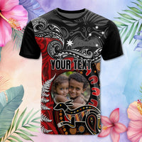 Aotearoa and Australia Toitu Te Tiriti T Shirt Honour the Treaty - Te Tiriti Is Us CTM03 - Polynesian Pride