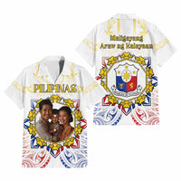 Custom Photo Philippines Independence Day Hawaiian Shirt Maligayang Araw ng Kalayaan Barong Patterns