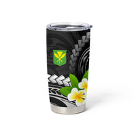 Custom AAPI Heritage Month Tumbler Cup Polynesian Tribal Tattoo
