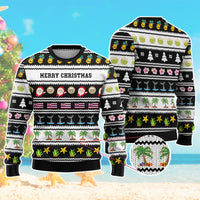 Custom Polynesian Countries Knitted Sweatshirt Funny Beach Style