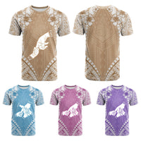Custom Hand Holding Mother's Day T Shirt Polynesian Style CTM05 - Polynesian Pride