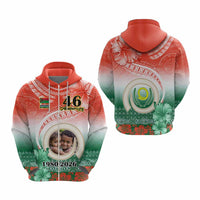 Custom Photo Penama Province Hoodie Vanuatu Yumi Indipendens Dei CTM09 - Polynesian Pride