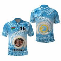 Custom Photo Sanma Province Polo Shirt Vanuatu Yumi Indipendens Dei CTM09 - Polynesian Pride