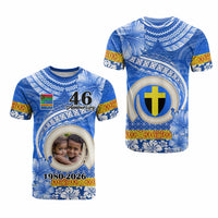 Custom Photo Tafea Province T Shirt Vanuatu Yumi Indipendens Dei