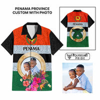 Penama Province Custom Hawaiian Shirt With Photo Vanuatuan Boar's Tusk Flag Multicolored CTM09 Multicolor - Polynesian Pride