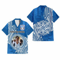 Custom Photo Tonga Back To School Hawaiian Shirt Polynesian Ngatu Tribal CTM09 - Polynesian Pride