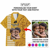 Custom Island of Hawaii Hawaiian Shirt Kakau Mixed Polynesian Tribal CTM09 - Polynesian Pride
