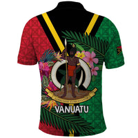 Custom Photo Vanuatu Family Day Polo Shirt Vanuatuan Sand Drawing Family Is Everything