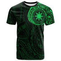 Philippines Polynesian T-Shirt - Polynesian Tattoo Style Adult Green - Polynesian Pride