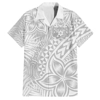 Personalised Tonga White Sunday Hawaiian Shirt Tropical LT9 - Polynesian Pride