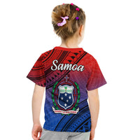 Samoa T Shirt Style Gradient Sporty Original LT13 - Polynesian Pride