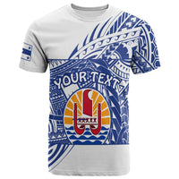 (Custom Personalised) Gambier Islands T Shirt Kid Polynesian Pattern French Polynesia LT13 Youth XL Size14 - Polynesian Pride