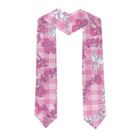 Alaka Aloha Hawaii Graduation Stole Plumeria Lei With Palaka Motif - Polynesian Pride