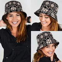Aloha Hawaii Shell Quilt Bucket Hat Seamless Style - Polynesian Pride