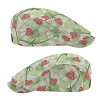 Anthurium Pikake Ti Leaf Palaka Jeff Hat Green Version