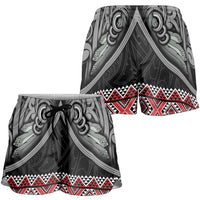 Aotearoa Toitu Te Tiriti Waitangi Shorts for Women Proud To Be Maori - Polynesian Pride