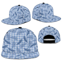 Blue Palaka Hawaii Palapalai Snapback Cap Hawaiian Fern