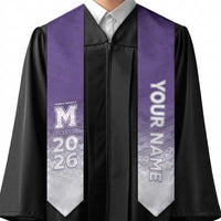 Custom American Samoa Graduation Stole Manua High School Polynesian Pattern