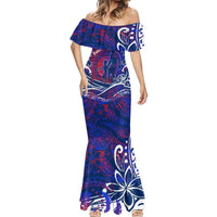 Father's Day Samoa Mermaid Dress Special Dad Polynesia Paradise DT02 - Polynesian Pride
