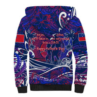 Father's Day Samoa Sherpa Hoodie Special Dad Polynesia Paradise DT02 - Polynesian Pride
