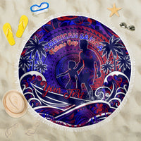 Father's Day American Samoa Beach Blanket Special Dad Polynesia Paradise