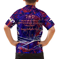 Father's Day American Samoa Family Matching Off Shoulder Maxi Dress and Hawaiian Shirt Special Dad Polynesia Paradise DT02 - Polynesian Pride