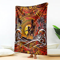 Father's Day Tonga Blanket Special Dad Polynesia Paradise