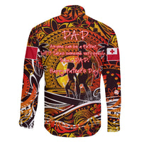 Father's Day Tonga Family Matching Puletasi and Hawaiian Shirt Special Dad Polynesia Paradise