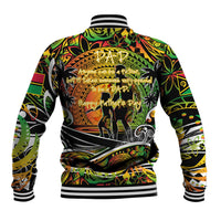 Father's Day Vanuatu Baseball Jacket Special Dad Polynesia Paradise