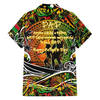 Father's Day Vanuatu Hawaiian Shirt Special Dad Polynesia Paradise DT02 - Polynesian Pride