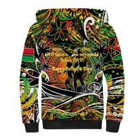 Father's Day Vanuatu Sherpa Hoodie Special Dad Polynesia Paradise DT02 - Polynesian Pride