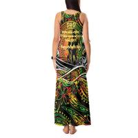 Father's Day Vanuatu Tank Maxi Dress Special Dad Polynesia Paradise DT02 - Polynesian Pride