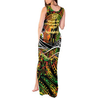 Father's Day Vanuatu Tank Maxi Dress Special Dad Polynesia Paradise DT02 - Polynesian Pride