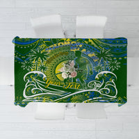 Father's Day Solomon Islands Tablecloth Special Dad Polynesia Paradise