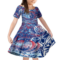 Father's Day Guam Family Matching Tank Maxi Dress and Hawaiian Shirt Special Dad Polynesia Paradise