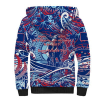 Father's Day Guam Sherpa Hoodie Special Dad Polynesia Paradise DT02 - Polynesian Pride