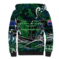 Father's Day New Zealand Sherpa Hoodie Special Dad Polynesia Paradise DT02 - Polynesian Pride