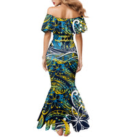 Father's Day Tokelau Family Matching Mermaid Dress and Hawaiian Shirt Special Dad Polynesia Paradise DT02 - Polynesian Pride