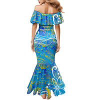 Father's Day Tuvalu Mermaid Dress Special Dad Polynesia Paradise DT02 - Polynesian Pride