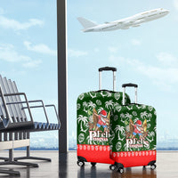 Guam Christmas Luggage Cover Felis Pusgua Tropical Xmas Patterns DT02 - Polynesian Pride