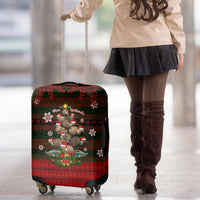 Meri Kirihimete New Zealand Luggage Cover Christmas Kiwi Maori DT02 - Polynesian Pride