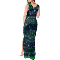 Merry Christmas New Zealand Tank Maxi Dress Xmas Travel Map - Polynesian Pride