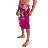 Breast Cancer New Zealand Lavalava Maori Aotearoa Girl Pink Out