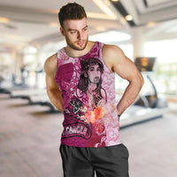 Breast Cancer New Zealand Men Tank Top Maori Aotearoa Girl Pink Out DT02 Pink - Polynesian Pride