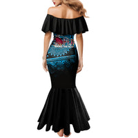 Fiji Rugby Family Matching Mermaid Dress and Hawaiian Shirt Bring The Heat DT02 - Polynesian Pride