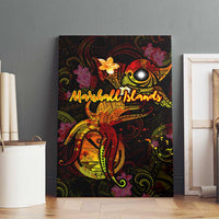 Marshall Islands Canvas Wall Art Octopus Plumeria Polynesian Tattoo DT02 - Polynesian Pride