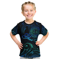 Sea Animal Polynesia Kid T Shirt Polynesian Pattern