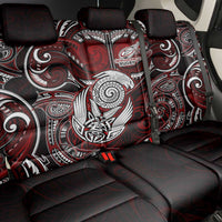 New Zealand Aotearoa Rugby Back Car Seat Cover Maori Fern Tattoo Art DT02 - Polynesian Pride